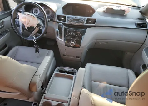 2012 Honda Odyssey Exl из США, поврежденный, VIN 5FNRL5H67CB007201